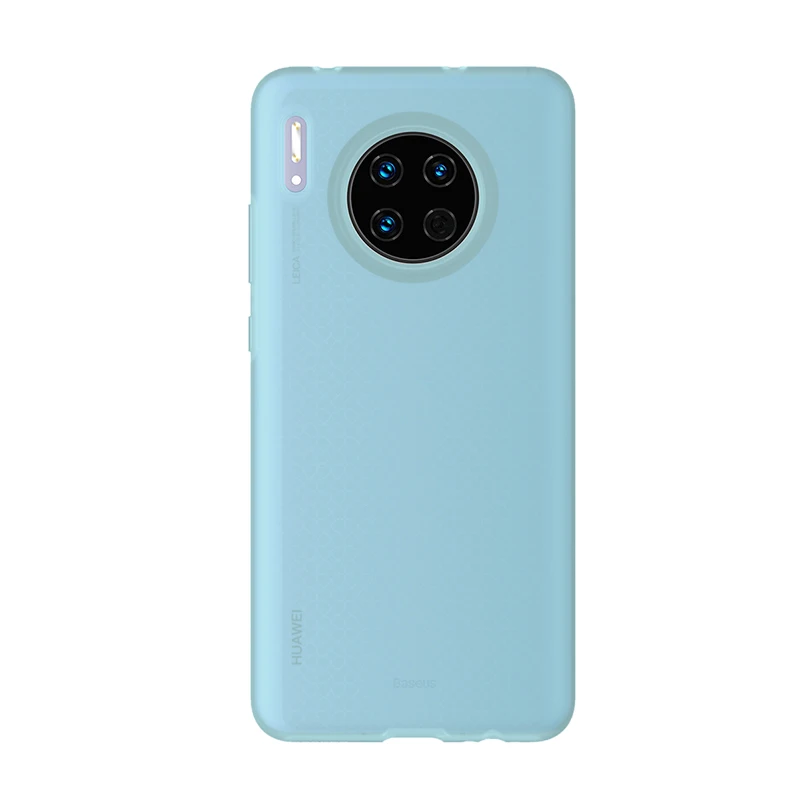 Baseus чехол для телефона для huawei mate 30 Pro 30Pro чехол Coque ультра тонкий противоударный мягкий силиконовый чехол для mate 30 Pro Fundas - Цвет: Transparent Green