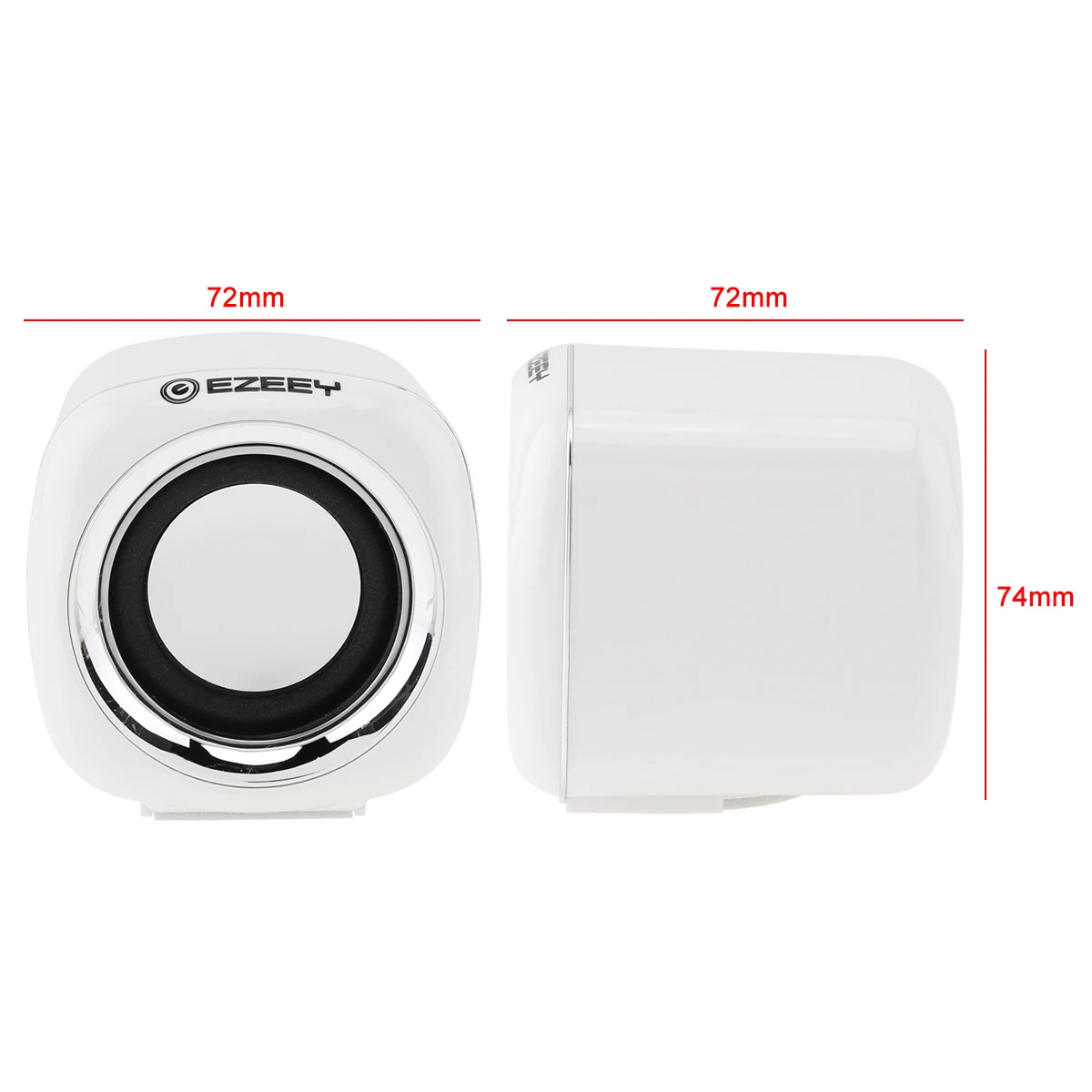 A1 3W Mini USB 2.0 Subwoofer Speakers with 3.5mm Stereo Jack and Powered Support Volume Control for PC/Laptop/Phone | Электроника