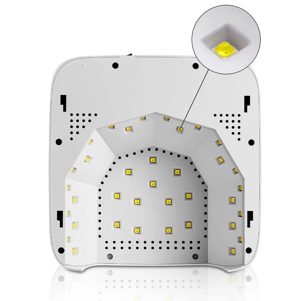 Лампа УФ/LED аккумуляторная для сушки гель-лака 72 Вт 15600 мАч | Красота и здоровье