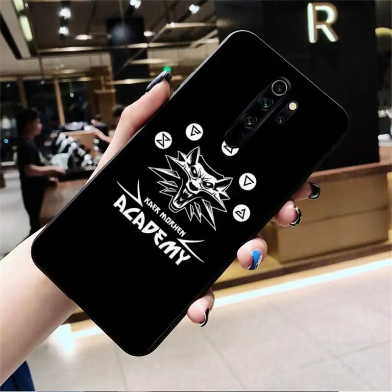 

HUAGETOP kaer morhen Soft Phone Cover for Redmi Note 9 8 8T 8A 7 6 6A Go Pro Max Redmi 9 K20