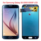 100% протестированный G920 ЖК-дисплей для Samsung Galaxy S6 ЖК-дисплей сенсорный экран 5,1 ''Рамка дигитайзер в сборе для S6- SM-G920 G920F G920FD