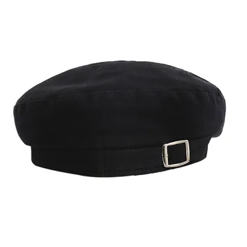 

2020 New Fashion Cap Solid Artist Beret Hat Women Caps Female Ladies Beanie Beret Girls Retro Vintage Hats