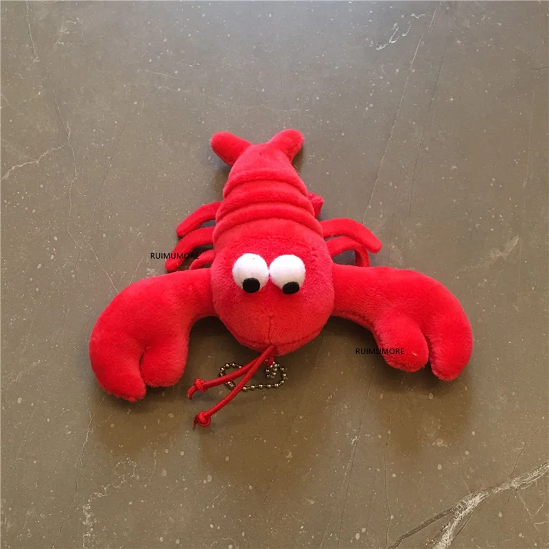 100 шт. оптом около 10 см Крабом плюшевые игрушки мягкие животные брелок для ключей