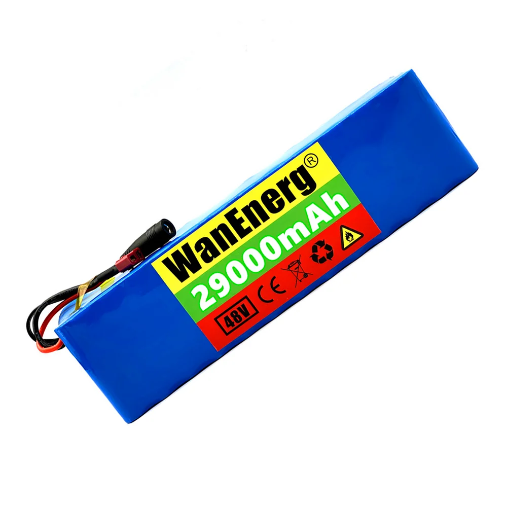 

Electric vehicle battery pack 29000mah 48V lithium ion battery pack for 54.6V electric bicycle scooter with BMS + 54.6V charger