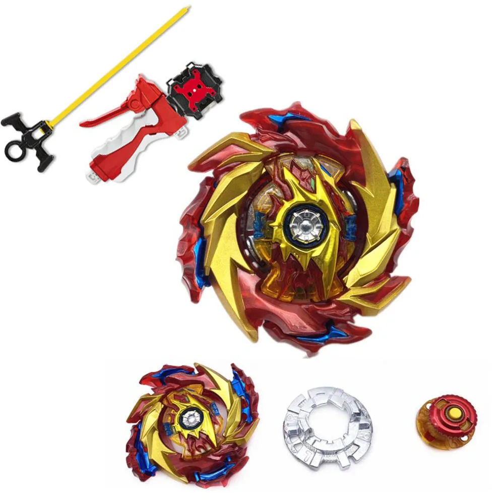 Фото B174-2 SuperKing LIMIT BREAK Booster Helios Volcano с L-R Sparking Launcher Grips, игрушки для детей с функцией искрения №4