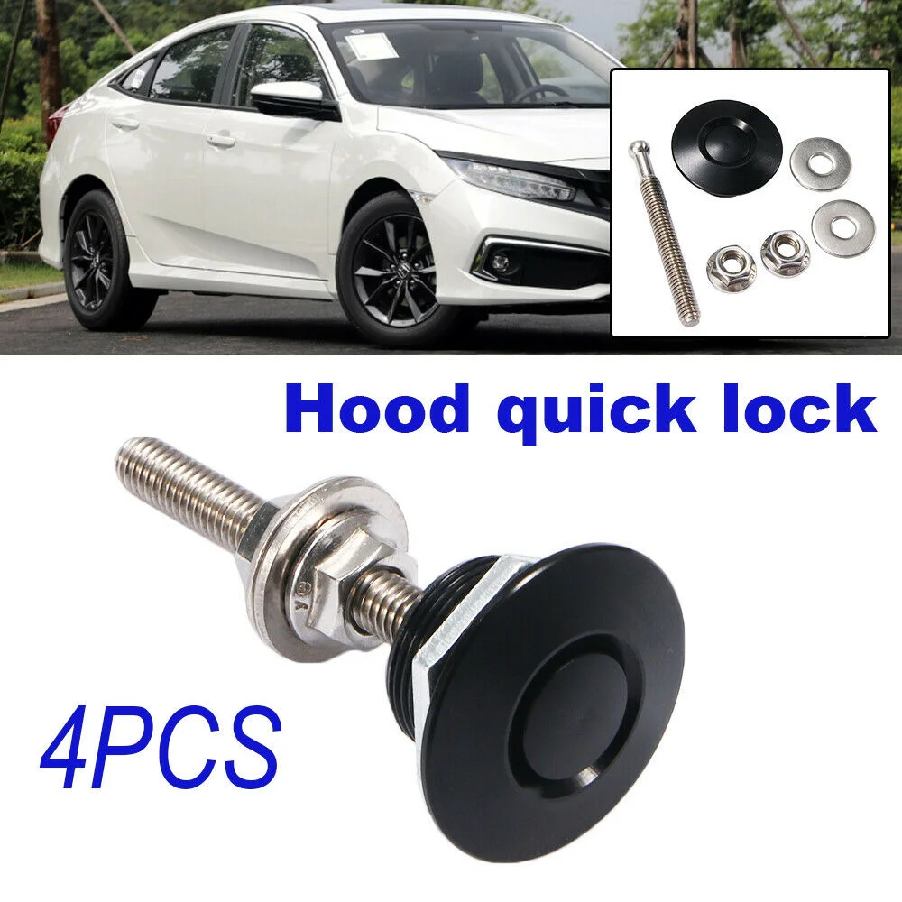 Кнопка блокировки капота быстросъемная крышка штифты зажим для бампера| |