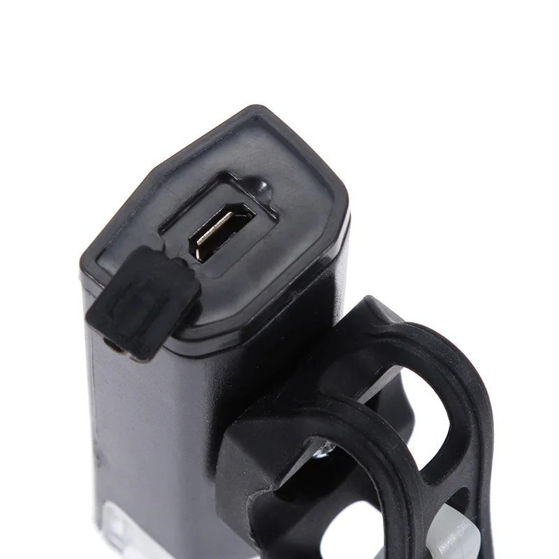 Велосипедный светильник с подзарядкой от USB 300 люмен, 3 режима, велосипедный передний светильник, водонепроницаемый 6000 K, велосипедный головной светильник, велосипедный светодиодный светильник-вспышка