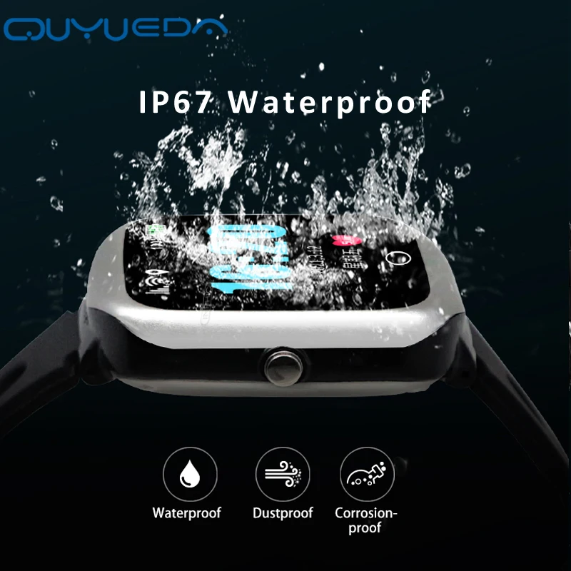 Смарт-часы с GPS-трекером и тонометром IP67 4G | Автомобили мотоциклы