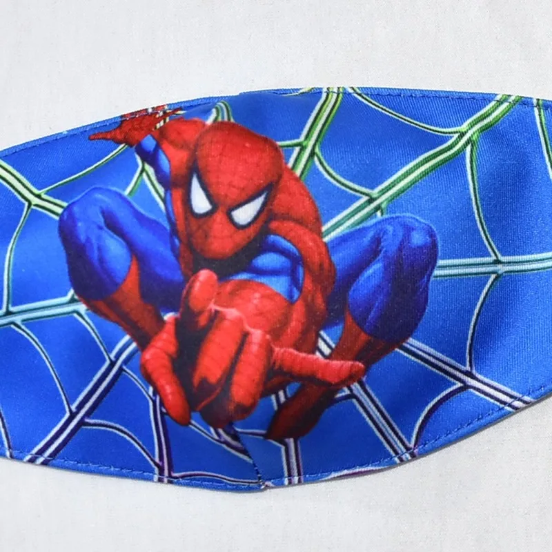 Disney Marvel Spider-Man Детские маски моющиеся и многоразовые от пыли загрязнения
