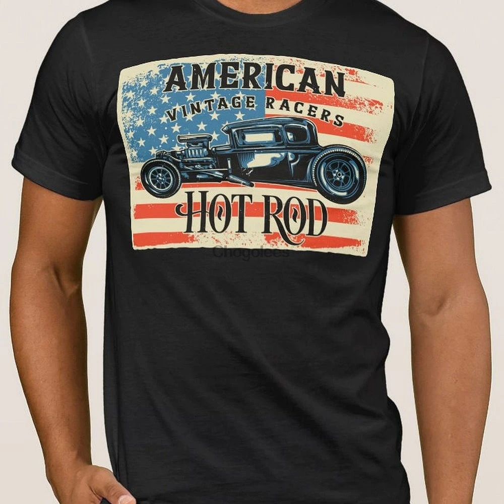 Лидер продаж футболка с изображением крысы мускулов машин драгеров гоночный