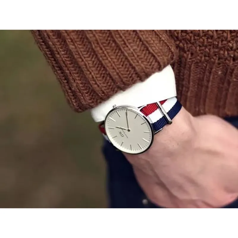 Daniel Wellington Classic Cambridge Silver 0203DW 40mm |