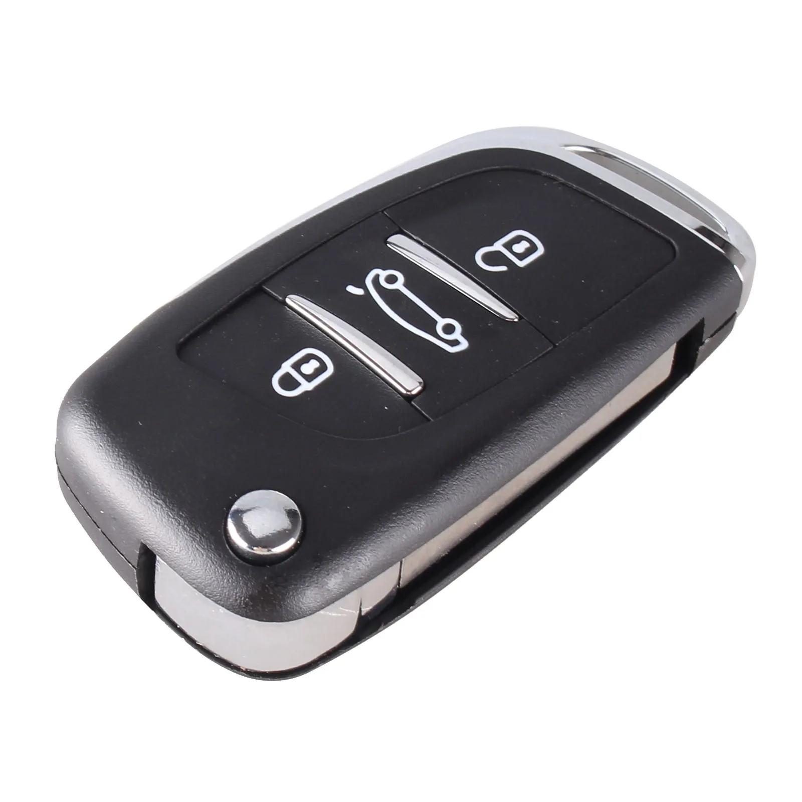 Ключ KEYYOU ASK FSK для Peugeot 207 307 407 208 308 408 607 Partner CE0523 Ce0536 433 МГц ID46 2/3 кнопки | Автомобили и