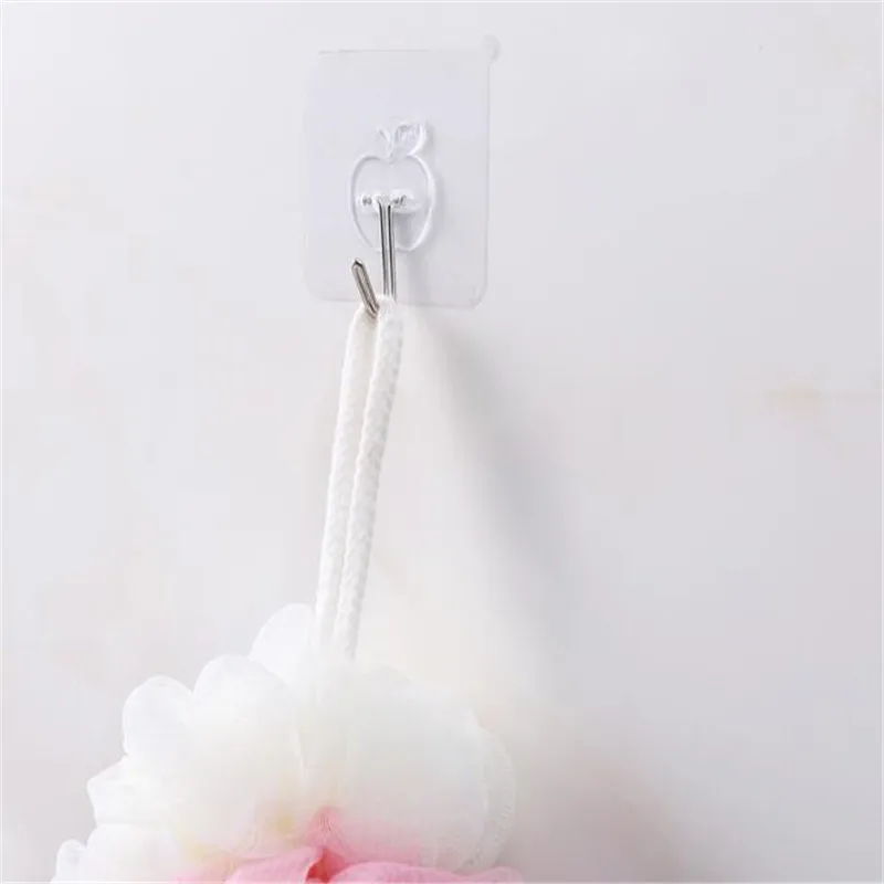 4 шт. самоклеящийся крепкий липкий крючок для подвешивания вешалка одежды