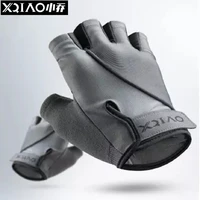youpin xqiao 1pair half finger fitness lightweight gloves gym breathable dry non slip sports exercise weightlifting training
