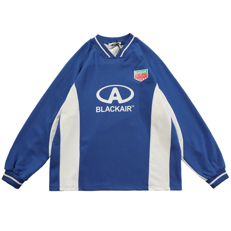 

Mens Letter Print T shirts Male O-neck Long Sleeve T-shirt Couple Shirts Unisex Oversized Cotton Hip Hop Patchwork Sweatshirts