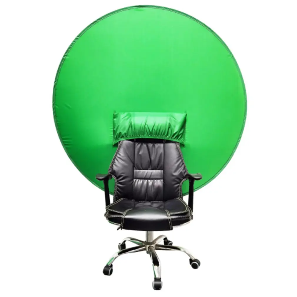 

110cm Green Screen Photo Background Photography Backdrops Portable Solid Green Color Backdrop Cloth For Photography Studio