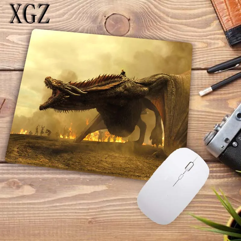 XGZ Игра престолов Песнь Льда и Огня резиновый Настольный коврик для мыши для ноутбука компьютерная клавиатура Коврик для мыши Размер коврика 18x22 см Продвижение - Цвет: 220X180X2MM