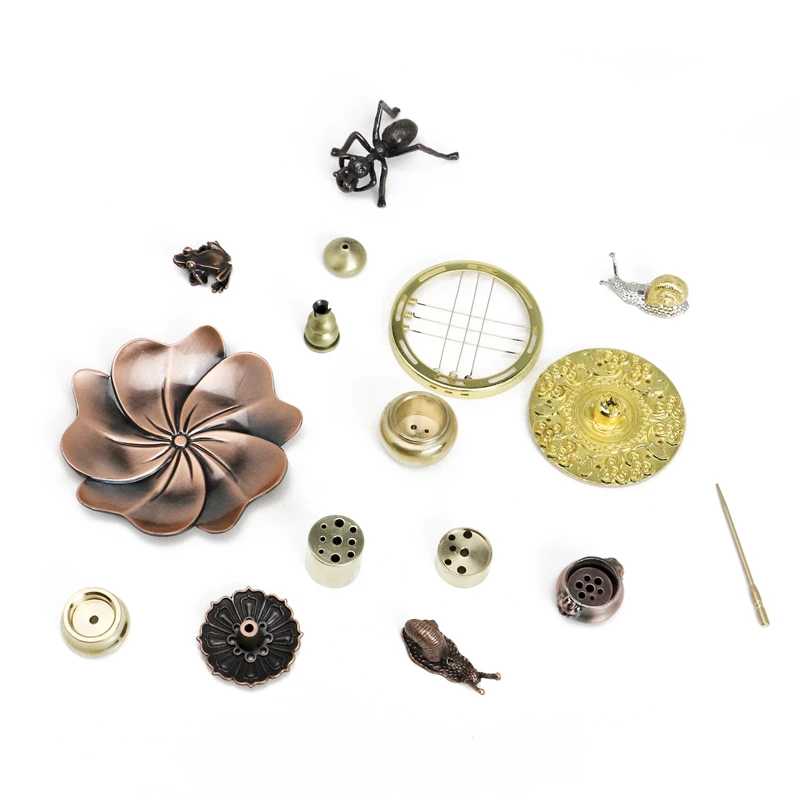 Ладан n Wish держатель для ладана аксессуары Золотая латунь бронза кукурбит палка