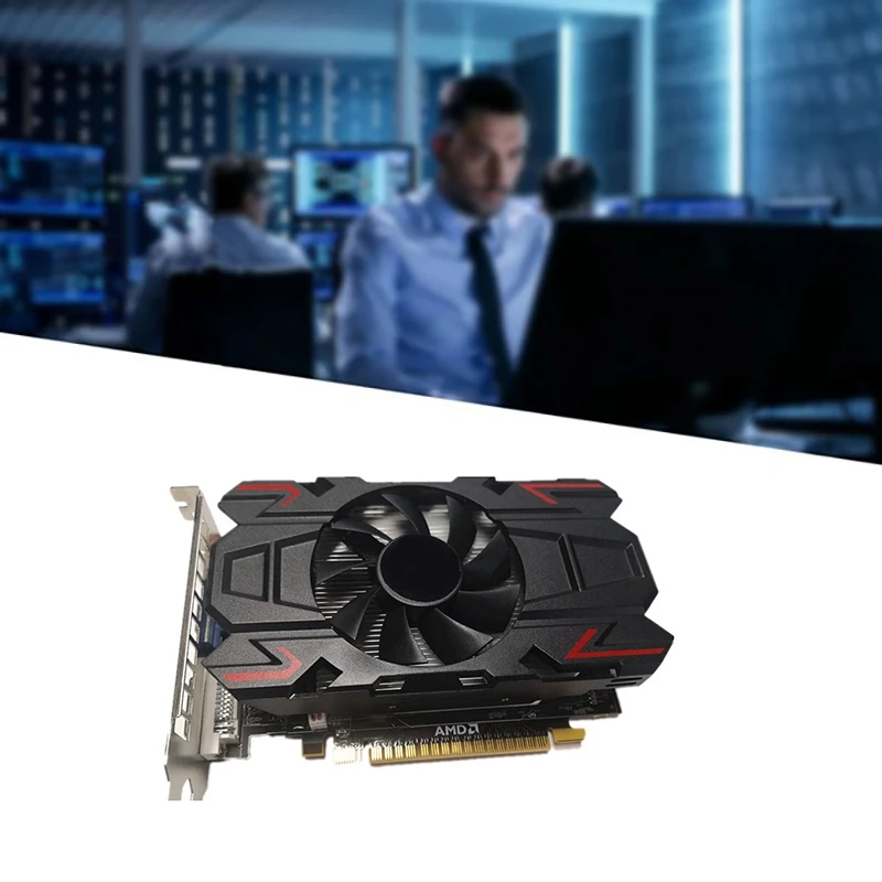 HD6770 1 ГБ 128 бит DDR5 Видеокарта для настольного компьютера PCI Express 2 0 игровая