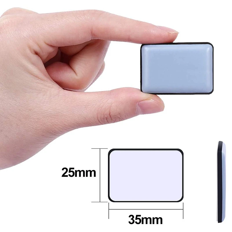 24 шт. самоклеящиеся Слайдеры для мебели 25 х35 мм