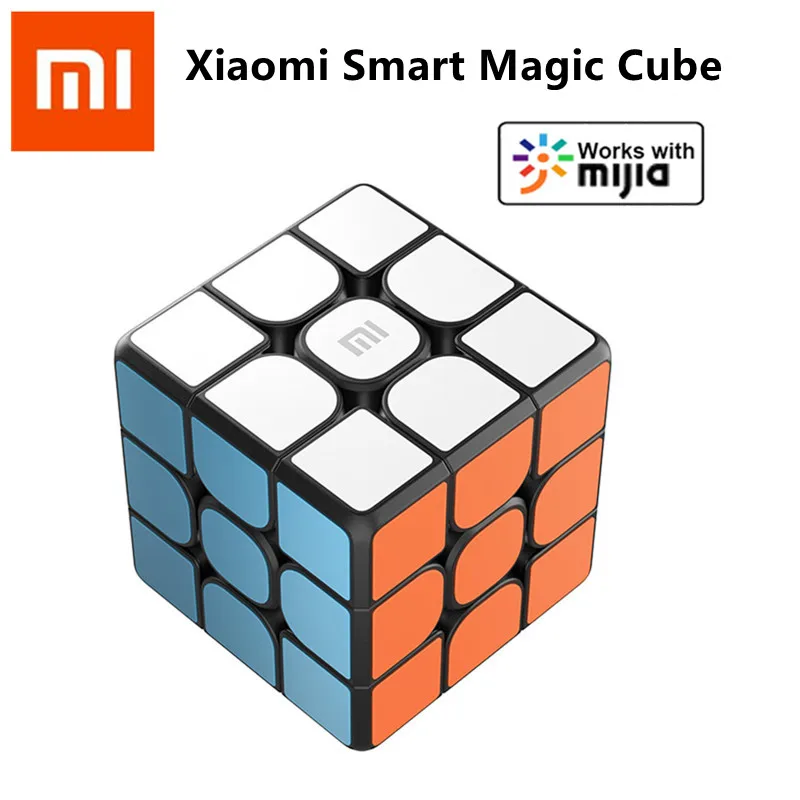 

Original Xiaomi Smart Magic Cube Bluetooth 3D Dynamic Teaching Six Axis Sensor Work With Mijia APP for Science Education Toys