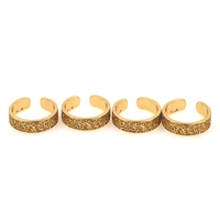 2021 new punk style retro gold plated wide opening ladies ring fashion finger jewelry gift