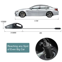 100W 3200mbar Car Vacuum Cleaner High Suction For Car Wet And Dry dual-use Vacuum Cleaner Handheld 12V Mini Car Vacuum Cleaner