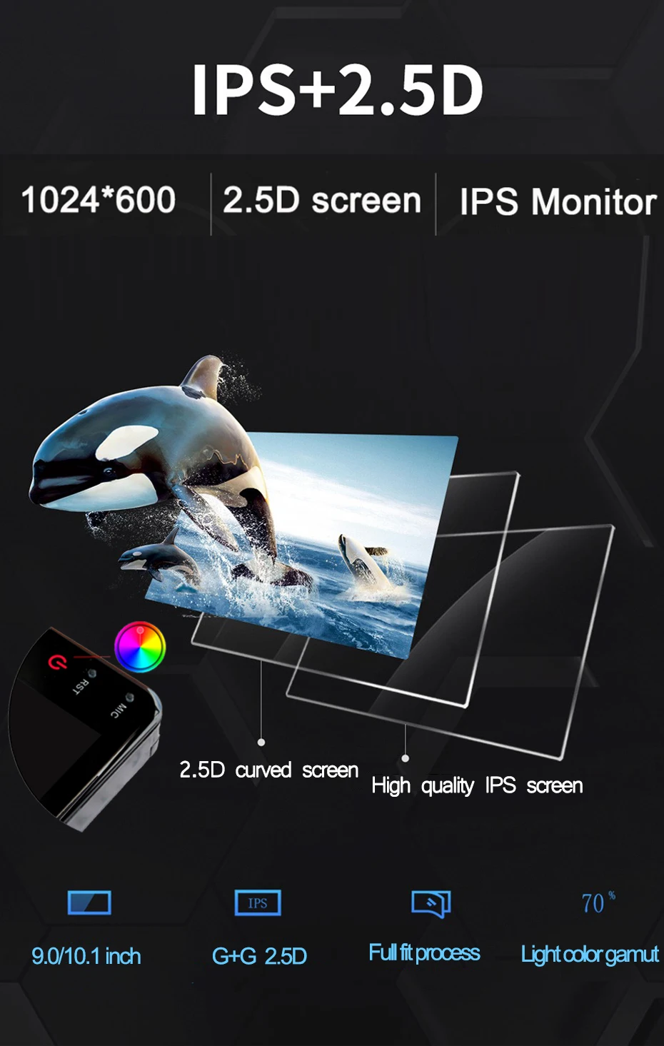 Автомагнитола 9 дюймов Android 11 мультимедийный видеоплеер для Ford Focus EXI MT 2 3 Mk2 2006-2014