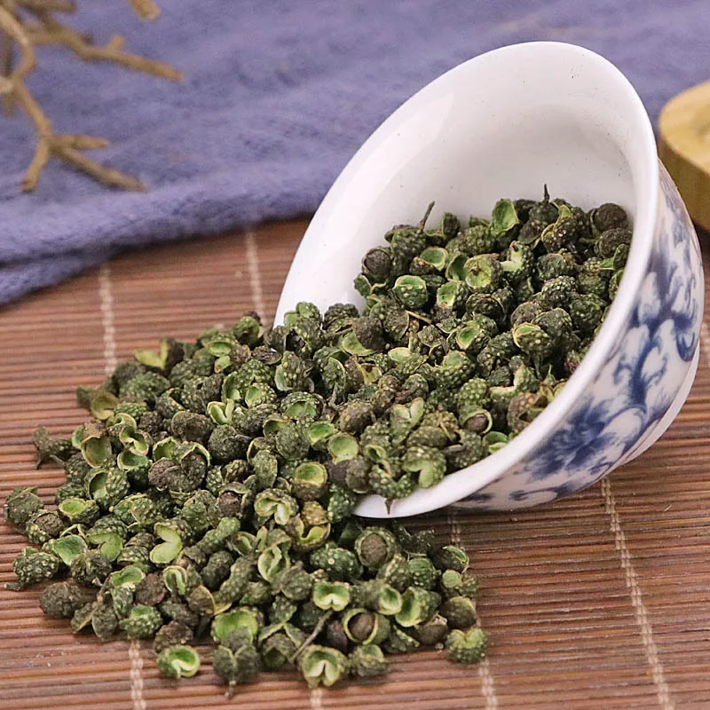 Съедобный натуральный сушеный Сычуань зеленый перец и китайский колючий