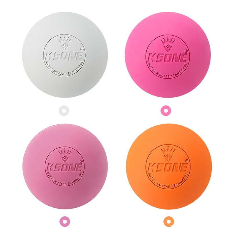 

KSONE Massage Ball 6.3cm Fascia Ball Lacrosse Ball Yoga Muscle Relaxation Pain Relief Portable Physiotherapy Ball