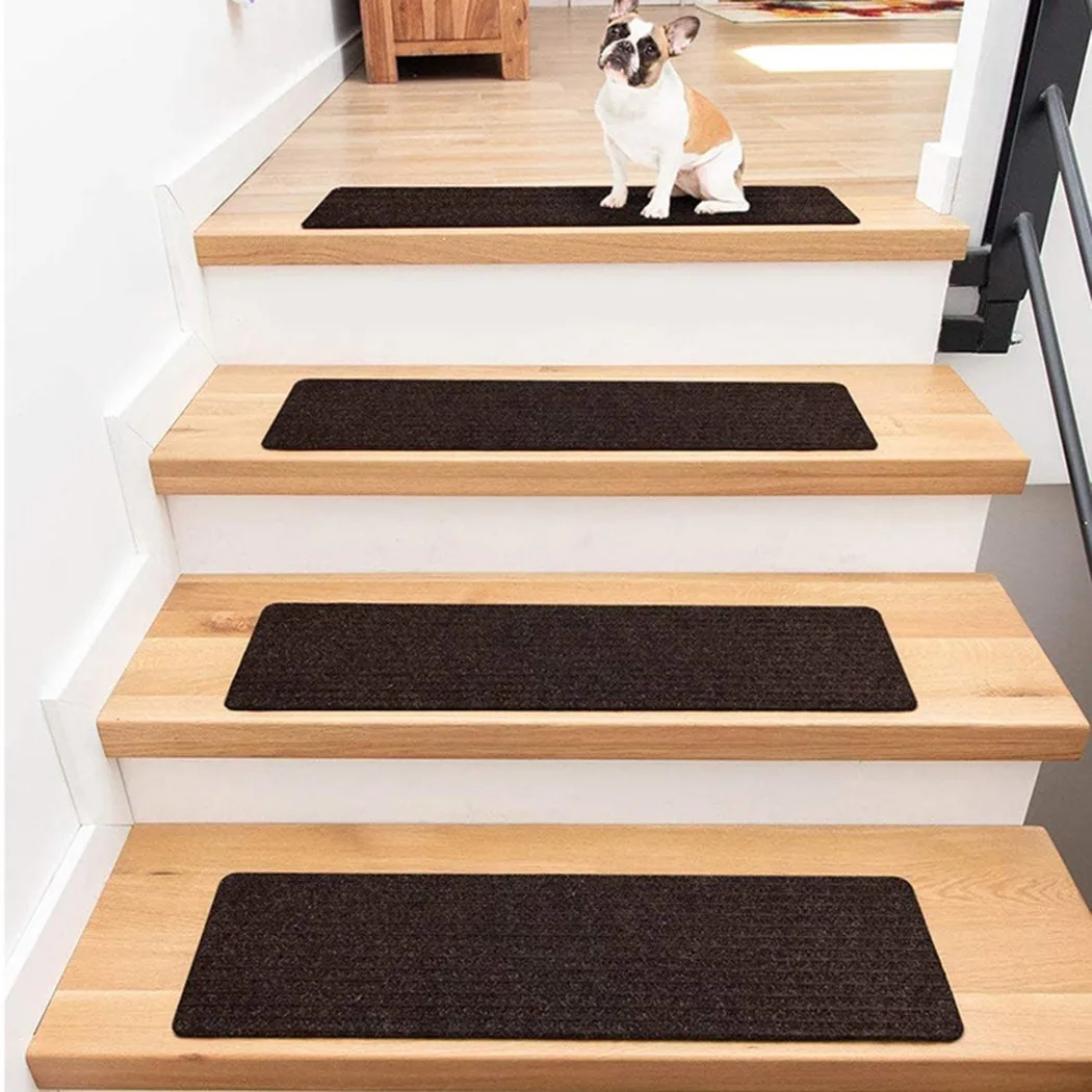 

1Pc 76 *20 cm Self Adhesive Stair Tread Carpet Mats Stair Treads Floor Rugs Home Warm Pad Stairs Protection Cover For Home Decor
