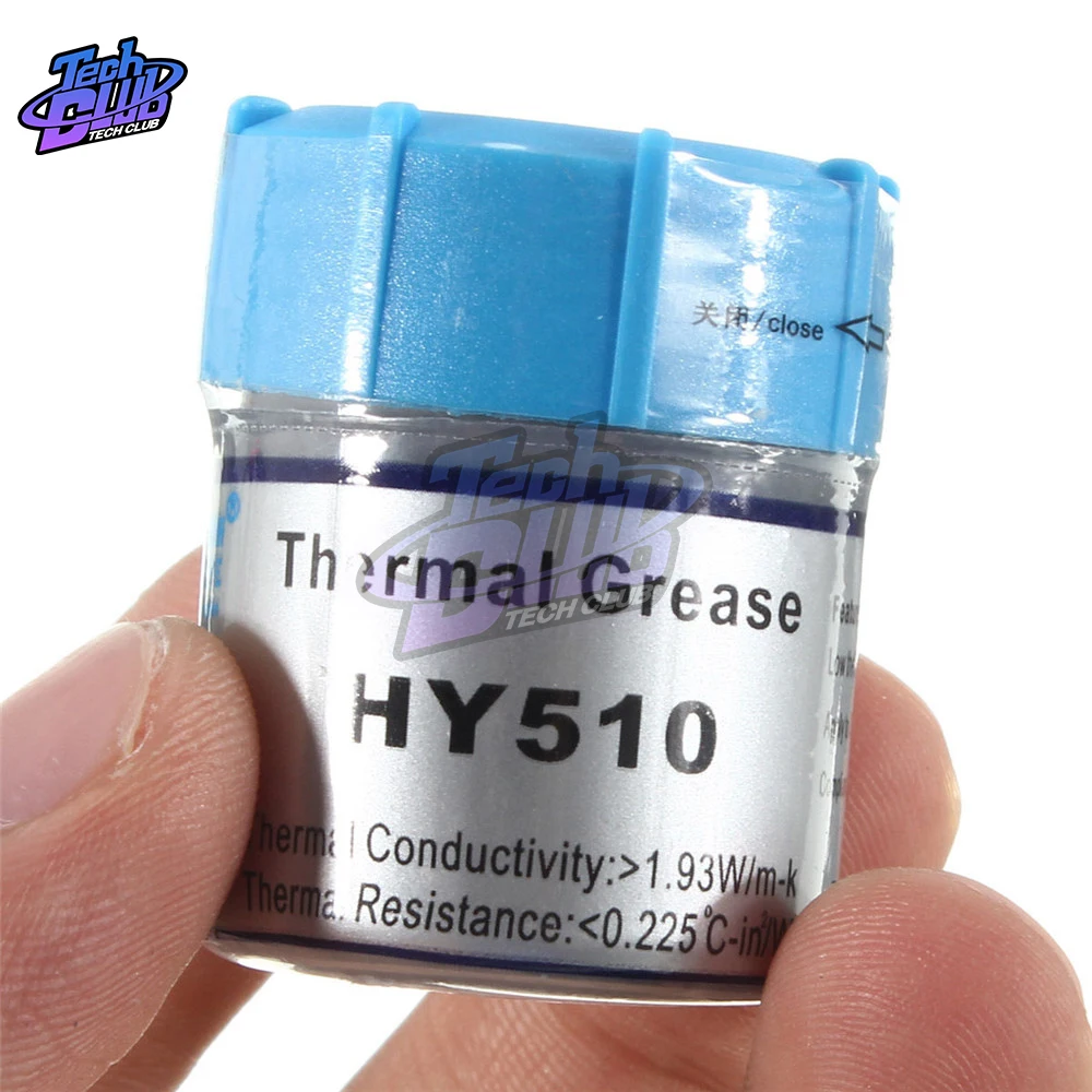 Термопаста HY510/HY710 серая силиконовая Теплопроводящая паста для охлаждения