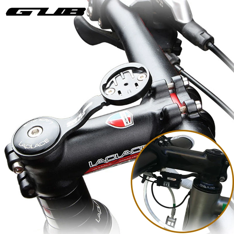 

GUB Bicycle Computer/Electronic Derailleur Holder Carbon Bike Computer Stem Mount Extension Bracket For Cateye/Bryton/GARMIN