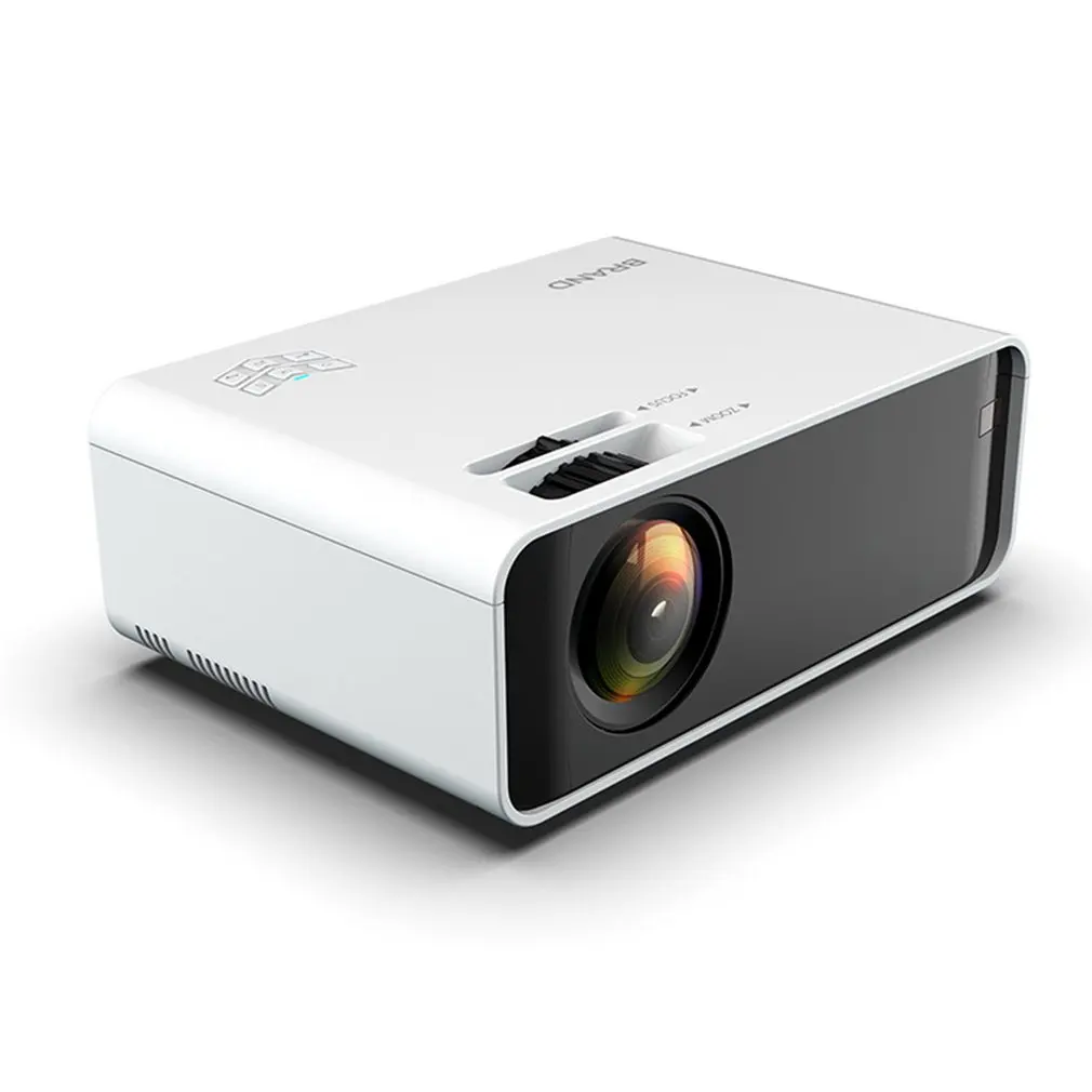 

Portable Projector High Definition 1080p Mobile Phone Wifi Wireless Same Screen Projector Home Theater Video Projector