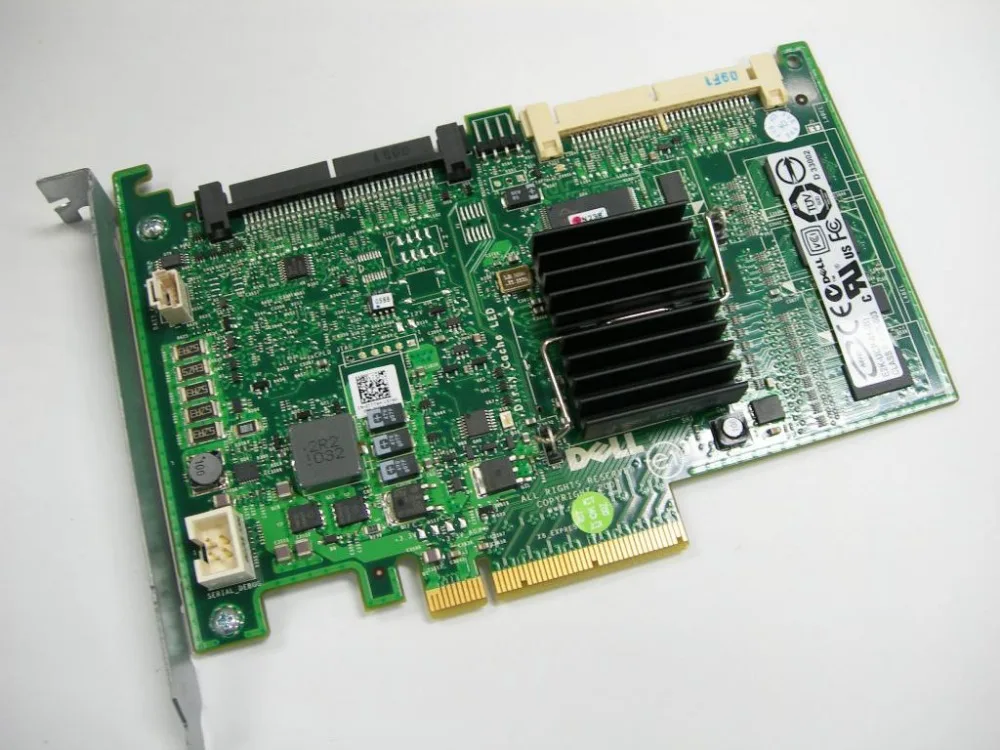 Новый PERC 6I RAID5/6 SAS RAID контроллер PCI-E карта T774H для Poweredge Лучшая цена | Компьютеры и