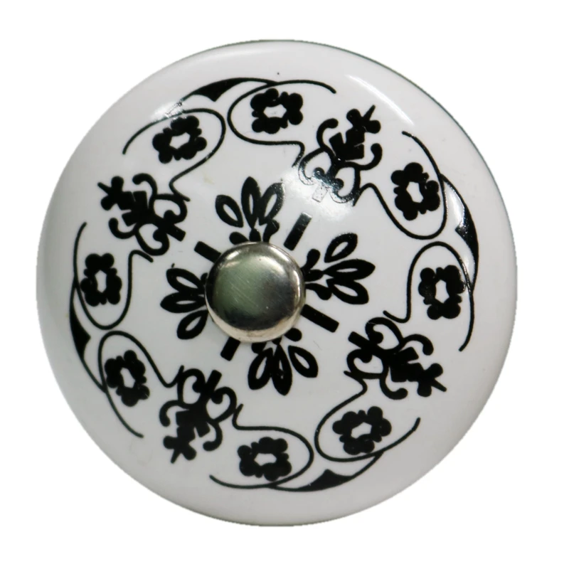 Ручка для шкафа с цифровым рисунком ручка в стиле ретро керамическая одним