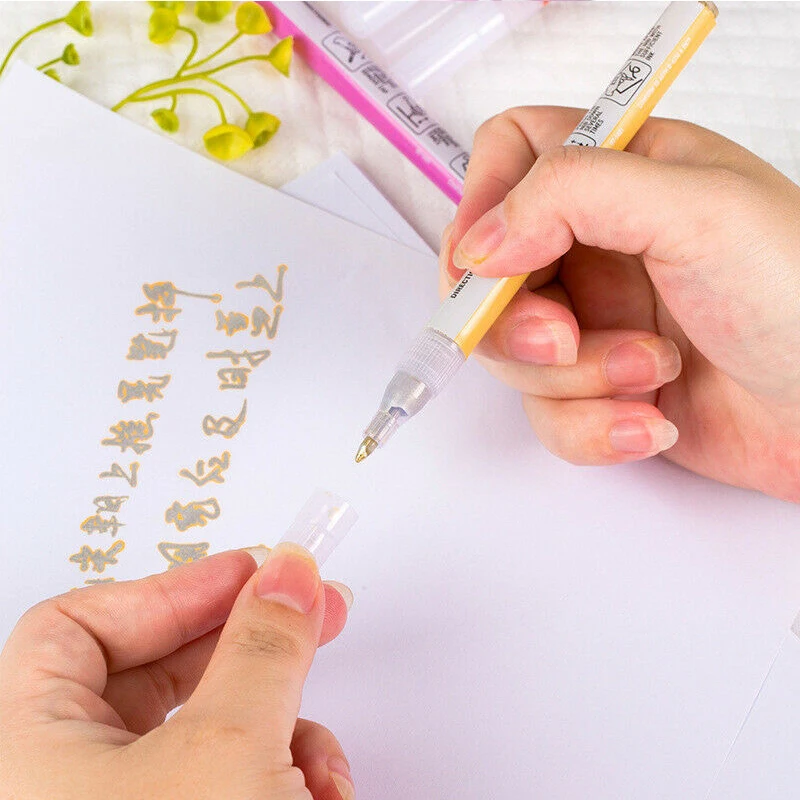 Горячая продажа 8 цветов двойная линия контурная ручка маркер фломастер для