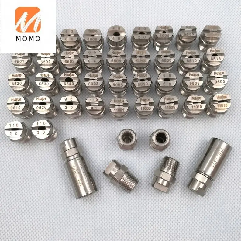 

11/4"-HU Type Stainless Steel SS Flat Fan Nozzle, Vee Jet nozzle
