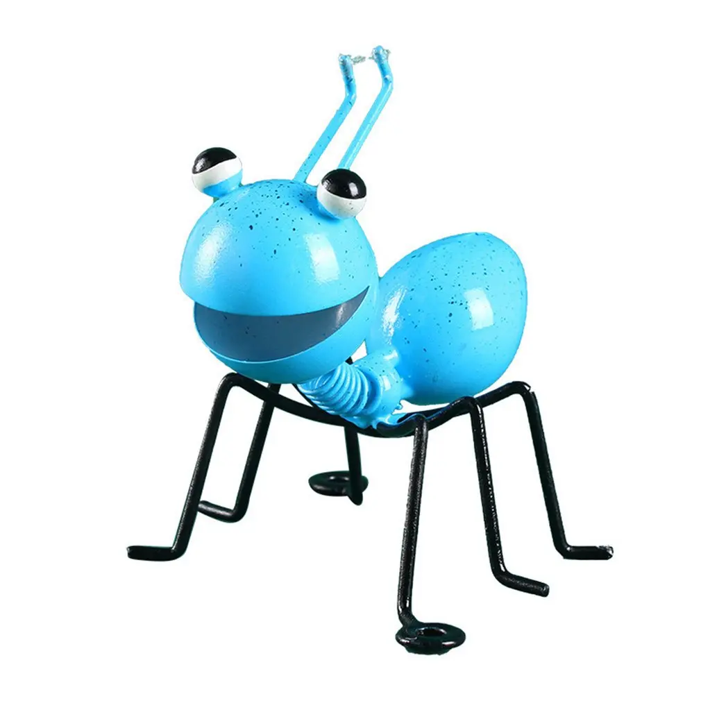 

Creative Home Furnishing Wrought Iron Ant Wall Hanging For Home Garden Decorations Handicraft Ornaments