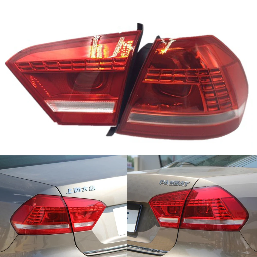 Задний фонарь для Volkswagen VW Passat 2011 ~ 2014 автомобиля задний светильник сигнала