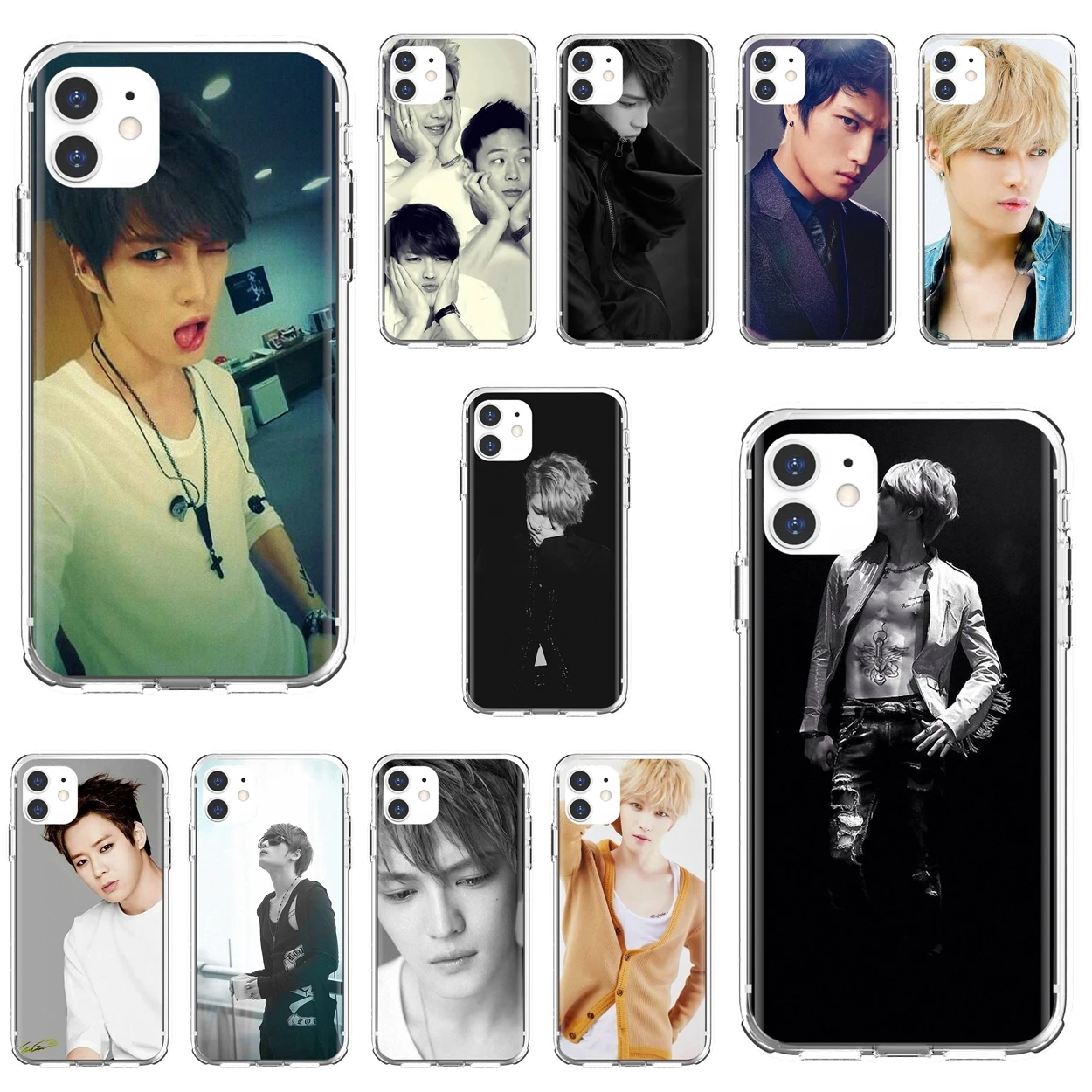

KPOP-ROCK-JYJ-Yuchun-Jaejoong-Junsu For Apple iPhone 10 11 12 Pro Mini 4S 5S SE 5C 6 6S 7 8 X XR XS Plus Max 2020 Case Cover
