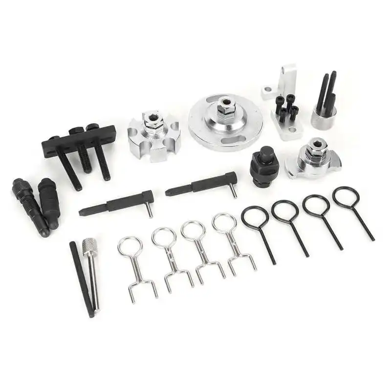 

21Pcs Engine Setting Timing Locking Tool Kit Fit for A5 Sportback A6 Allroad Car Engine Repairing Tool Set