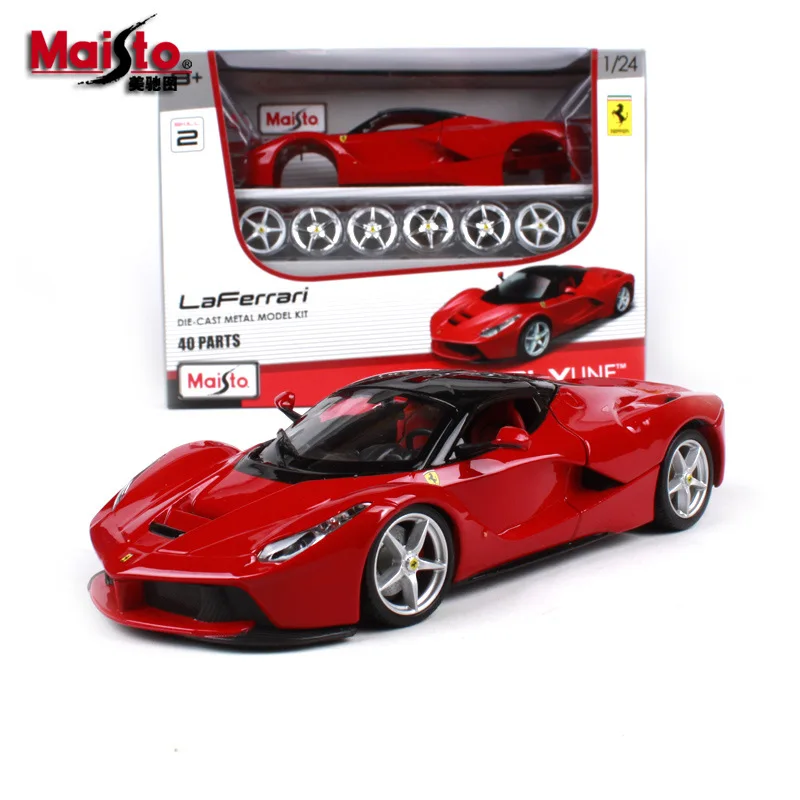 Набор игрушек Maisto 1:24 La Ferrari Сборная модель из сплава для самостоятельной сборки