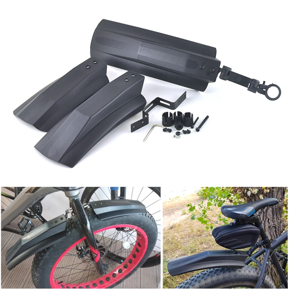2 шт. крыло для велосипеда Fat Bike Fender Передняя Задняя грязевая защита MTB велосипедов