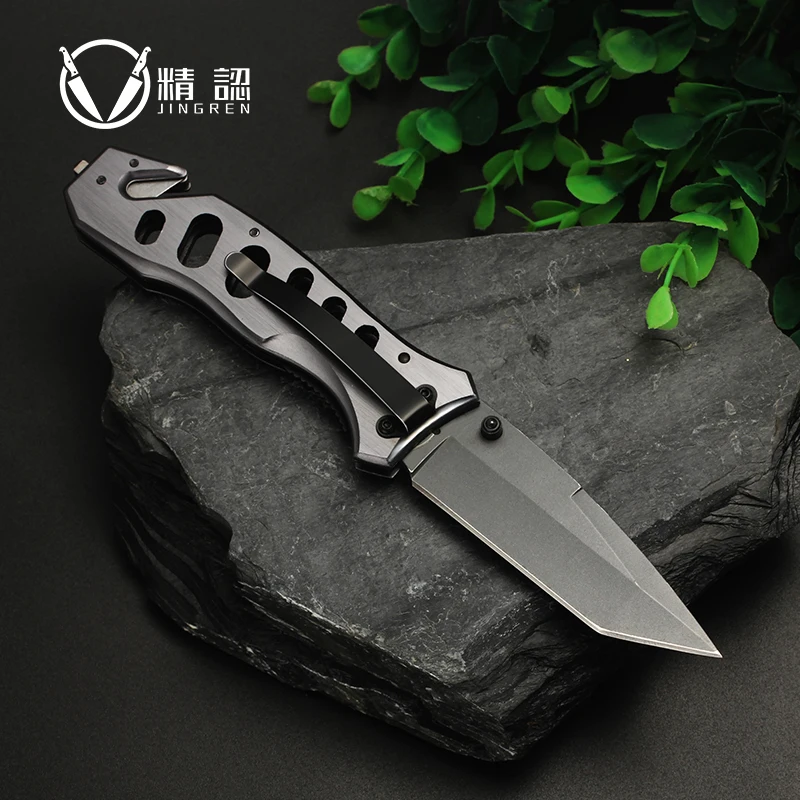

Saber Outdoor Camping Survival Stainless Steel 5CR15 Durable Hard Sharp Tool Knife