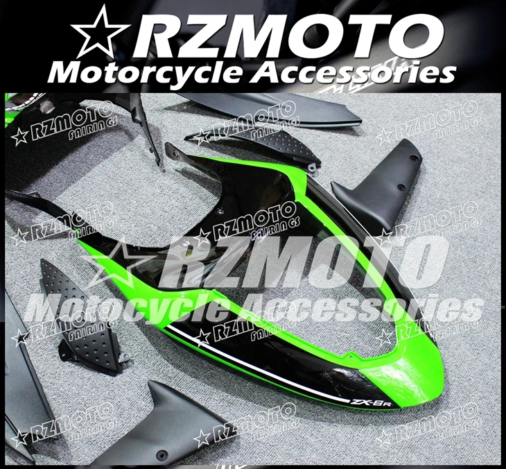 

New ABS whole Motorcycle Fairings Kit Fit For Kawasaki Ninja ZX-6R ZX6R 636 2005 2006 05 06 bodywork set Custom red green