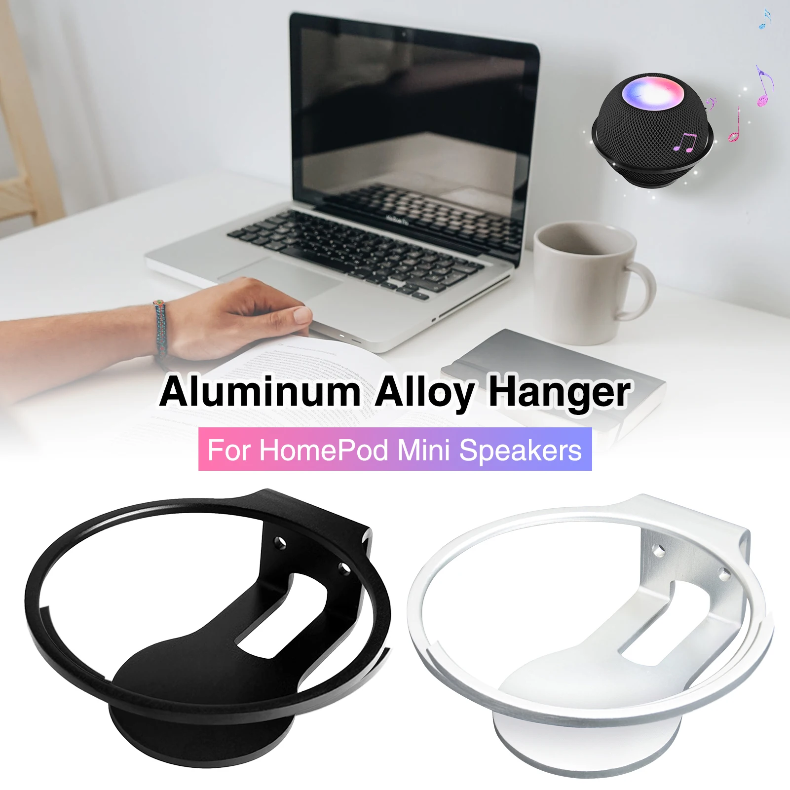 Кронштейн из алюминиевого сплава для домашней Мини Смарт колонки настенная