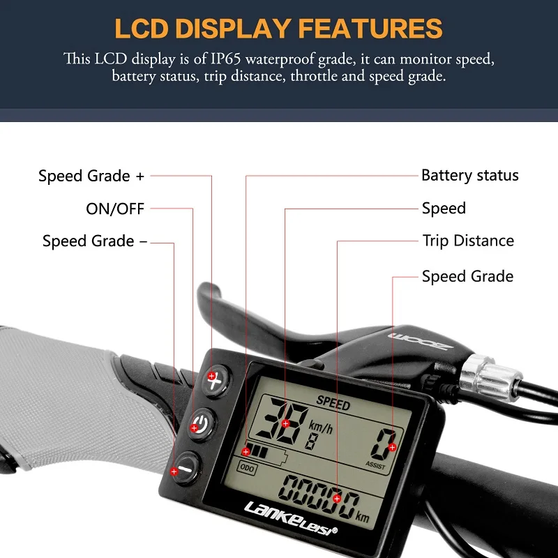 Электрический велосипед LANKELEISI Fat электрический 20 дюймов с толстыми шинами 48 в 1000