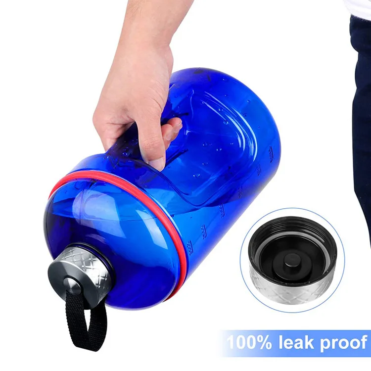 Спортивная бутылка для воды большой емкости спортзала объемом л пластиковая 1