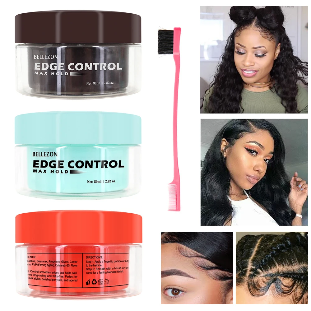 Освежающий восковой крем для масла волос мужчин и женщин удаления краев